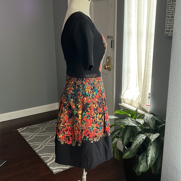 Tracy Reese Colorful Water Confetti Print Dress - Picture 5 of 9